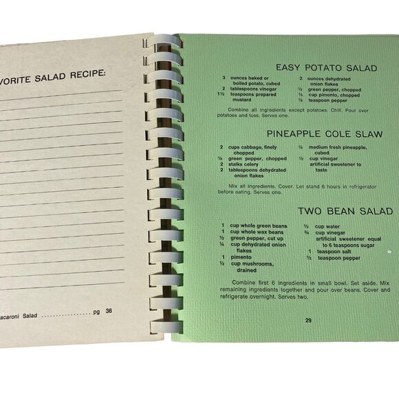 The Happy Dieter Cookbook Cook Book Cooking Jan Shonwetter MN Vintage 1974 - Picture 11 of 16